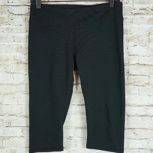 Fabletics Athletic Crops Black Leggings